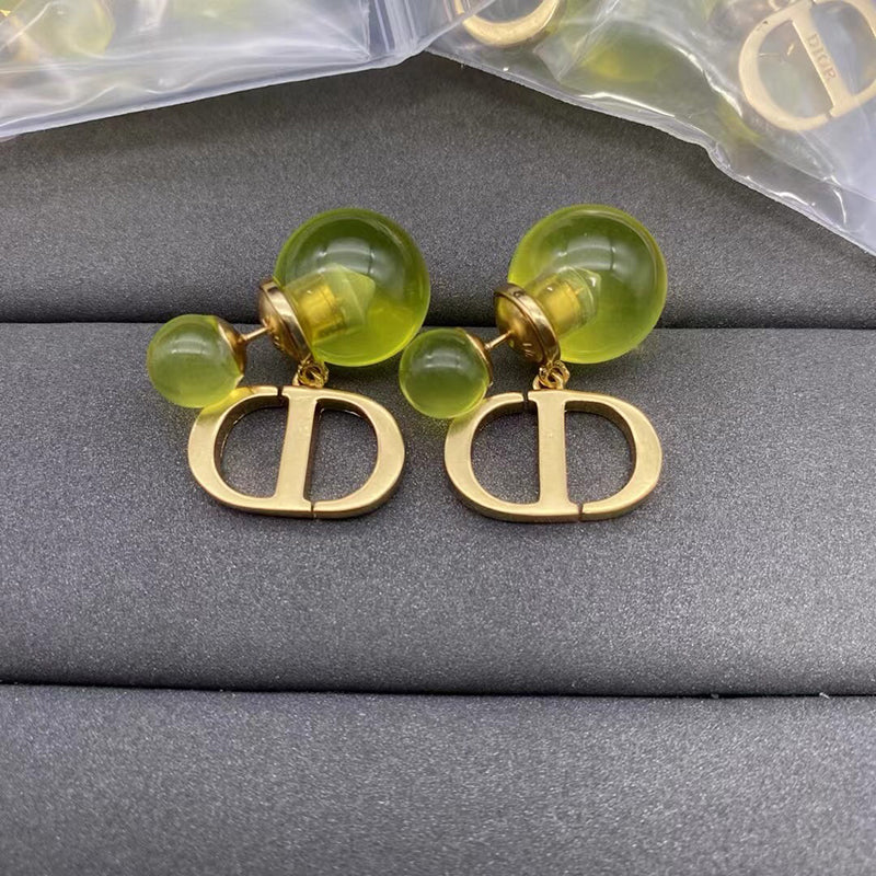 Dior Petit 18K Gold Earrings product image 2, provided for visual reference and product detail review