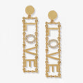 Celine LOVE Diamonds 18K Gold Earrings product image 1, provided for visual reference and product detail review