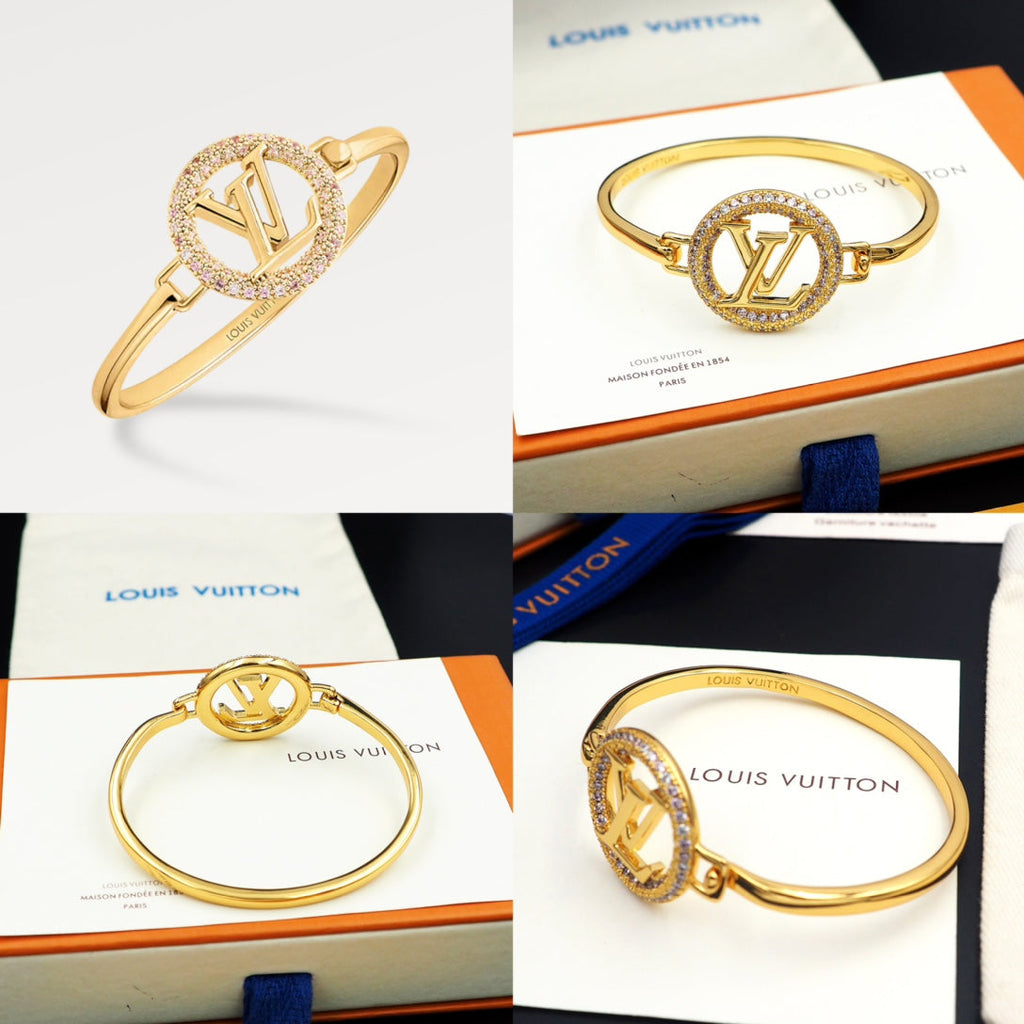 Louis Vuitton Louise Tresor 18K Gold Bracelet product image 4, provided for visual reference and product detail review