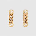 Gucci Double Chain 18K Gold Earrings product image 1, provided for visual reference and product detail review