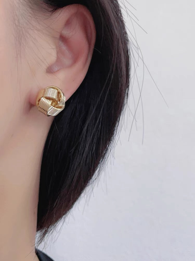 Celine 18K Gold Earrings product image 2, provided for visual reference and product detail review
