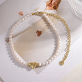 Celine Pearls 18K Gold Necklace product image 1, provided for visual reference and product detail review