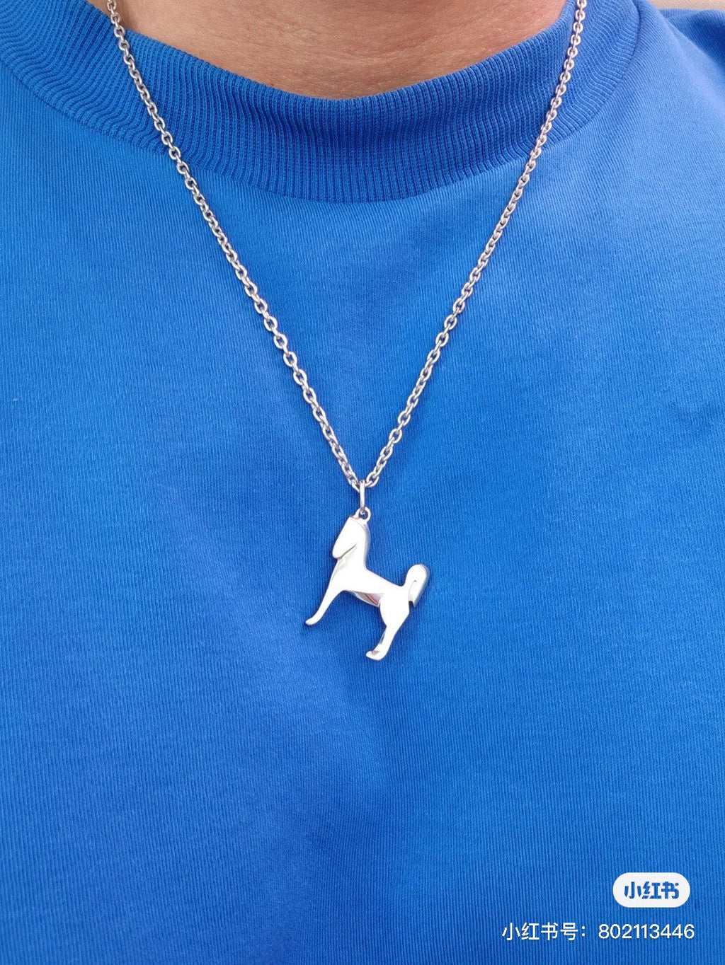 Hermes Panache Pendant 18K Gold Necklace product image 5, provided for visual reference and product detail review