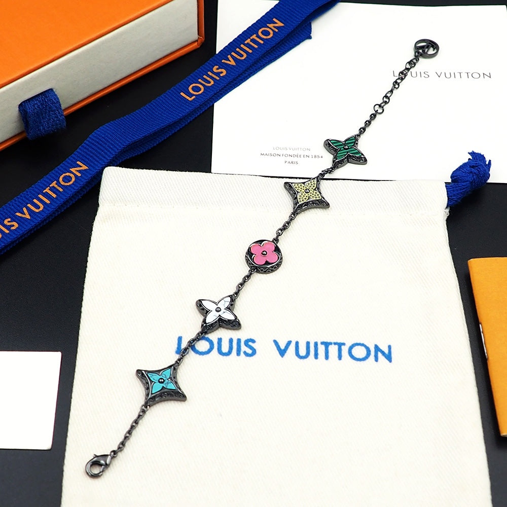 Louis Vuitton MNG Big Party 18K Gold Bracelet product image 7, provided for visual reference and product detail review
