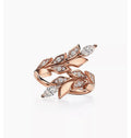 Tiffany Victoria Vine Bypass 18K Gold Ring product image 1, provided for visual reference and product detail review