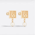 Dior Tribales Miss 18K Gold Earrings product image 1, provided for visual reference and product detail review