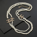 Chanel Long Pearls 18K Gold Necklace product image 1, provided for visual reference and product detail review