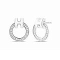 Hermes Clic Diamond 18K Gold Earrings product image 1, provided for visual reference and product detail review