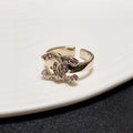 Chanel Crystals 18K Gold Ring product image 1, provided for visual reference and product detail review