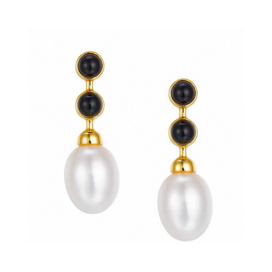 Bvlgari Pearl 18K Gold Earrings product image 1, provided for visual reference and product detail review