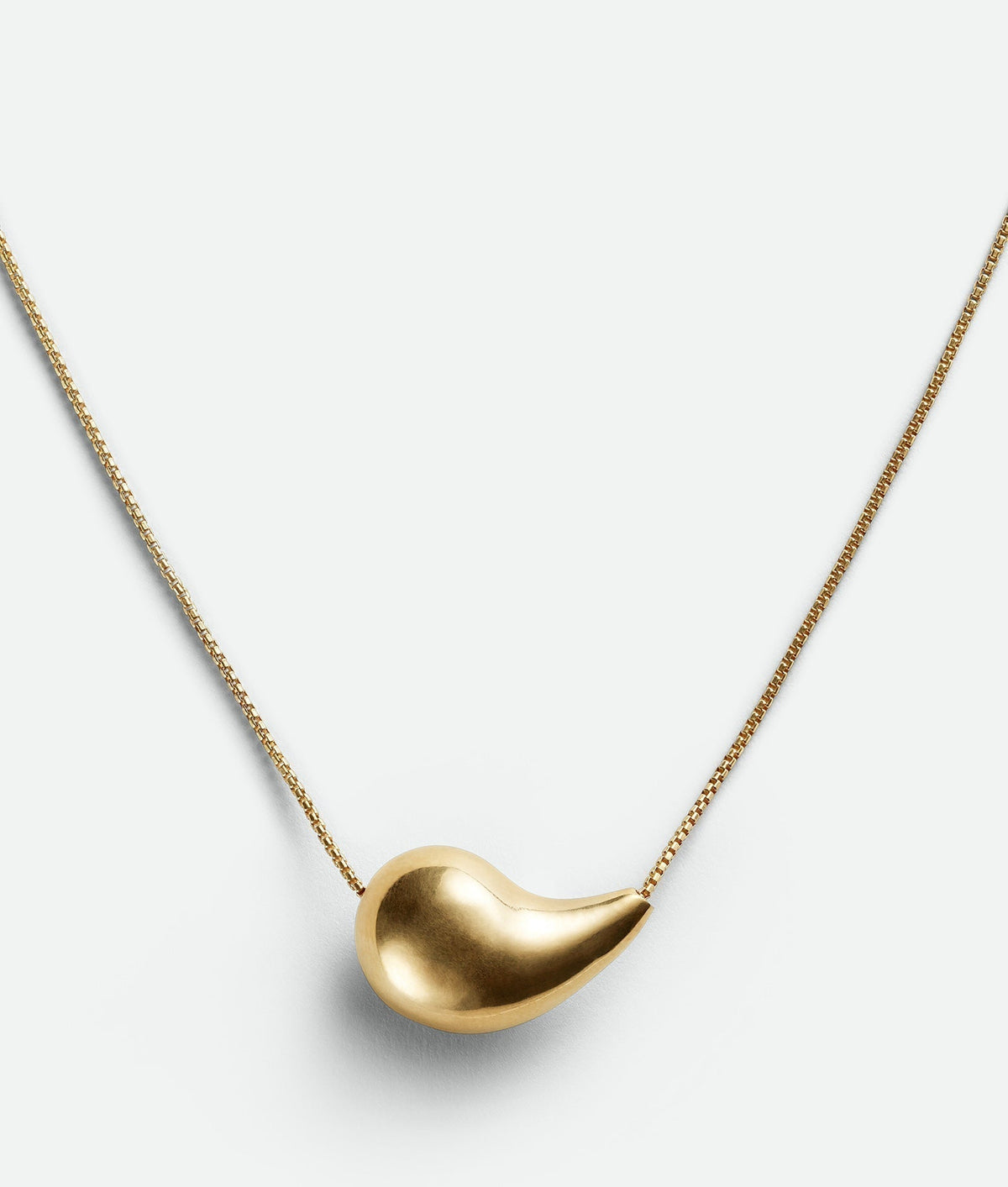 Bvlgari Drop Pendant 18K Gold Necklace product image 2, provided for visual reference and product detail review