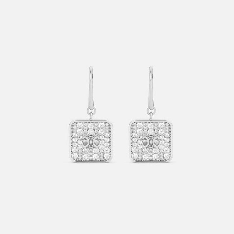 Celine Diamond 18K Gold Earrings product image 1, provided for visual reference and product detail review
