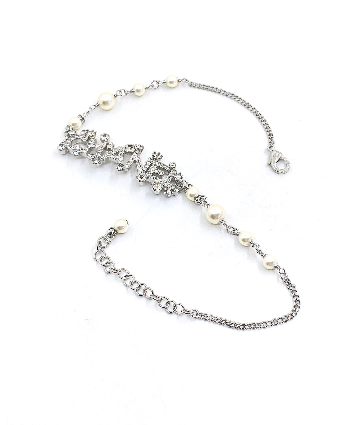Chanel Crystals 18K Gold Necklace product image 3, provided for visual reference and product detail review