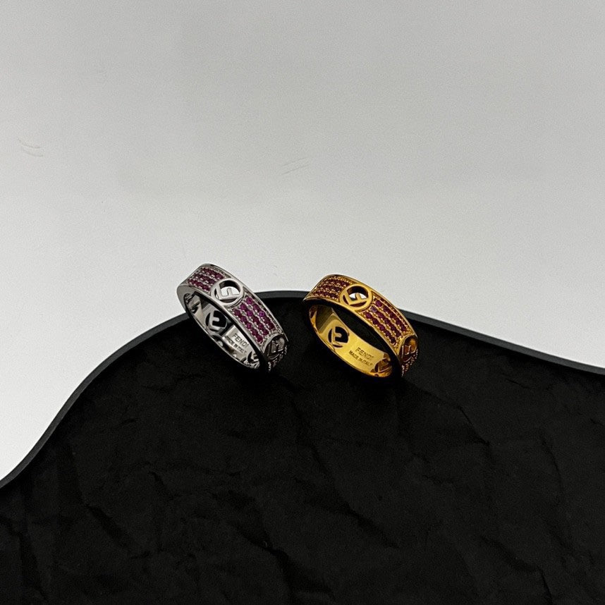 Fendi Is 18K Gold Ring product image 7, provided for visual reference and product detail review