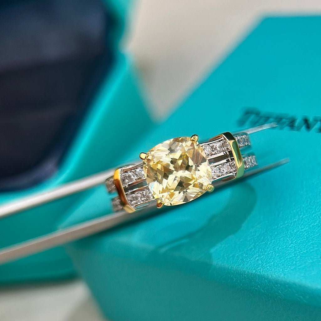 Tiffany Schlumberger Stone 18K Gold Ring product image 5, provided for visual reference and product detail review