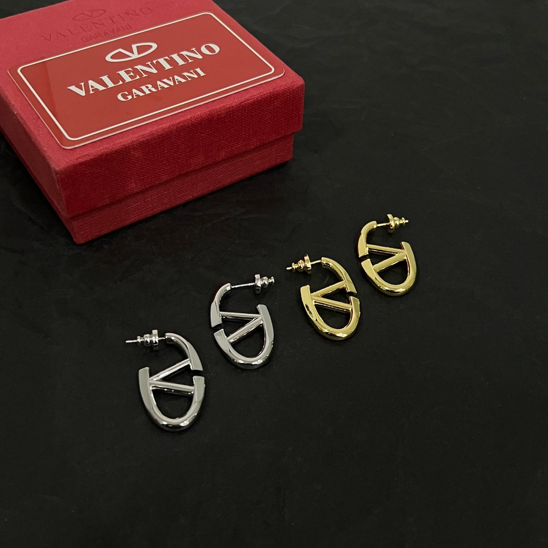 Valentino Gold 18K Gold Earrings product image 7, provided for visual reference and product detail review
