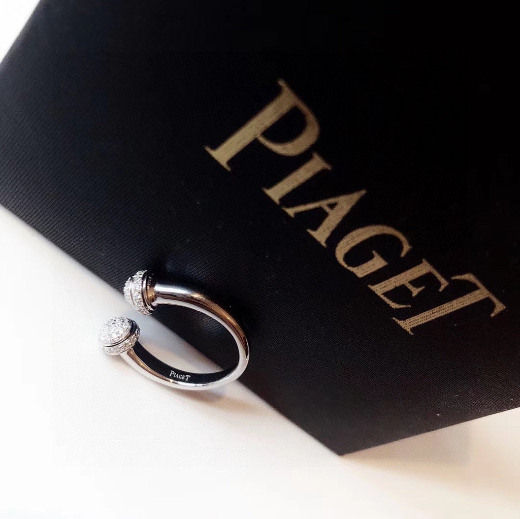 Open 18K White Gold Ring product image 6, provided for visual reference and product detail review