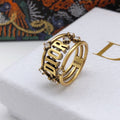 Dior Vintage 18K Gold Ring product image 1, provided for visual reference and product detail review