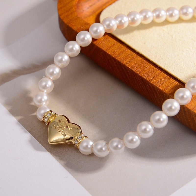 Celine Pearls 18K Gold Necklace product image 2, provided for visual reference and product detail review