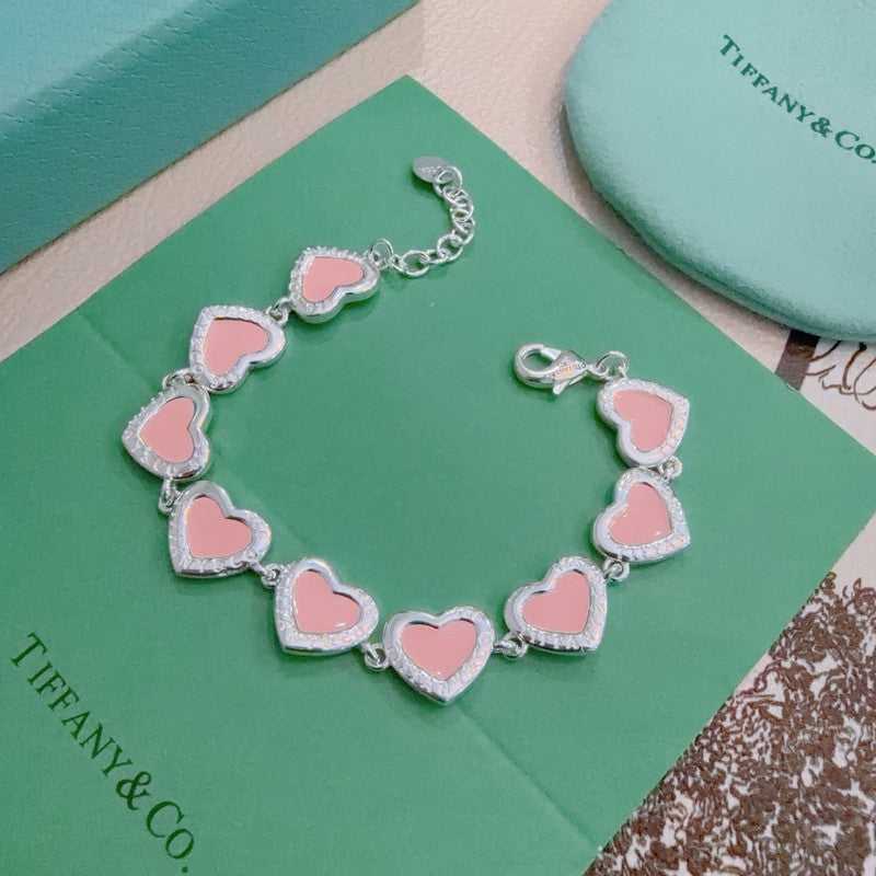 Tiffany Return to Pink Heart Tag 18K Gold Bracelet product image 1, provided for visual reference and product detail review