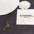 Chanel Heart Pendant Gold 18K Gold Necklace product image 1, provided for visual reference and product detail review