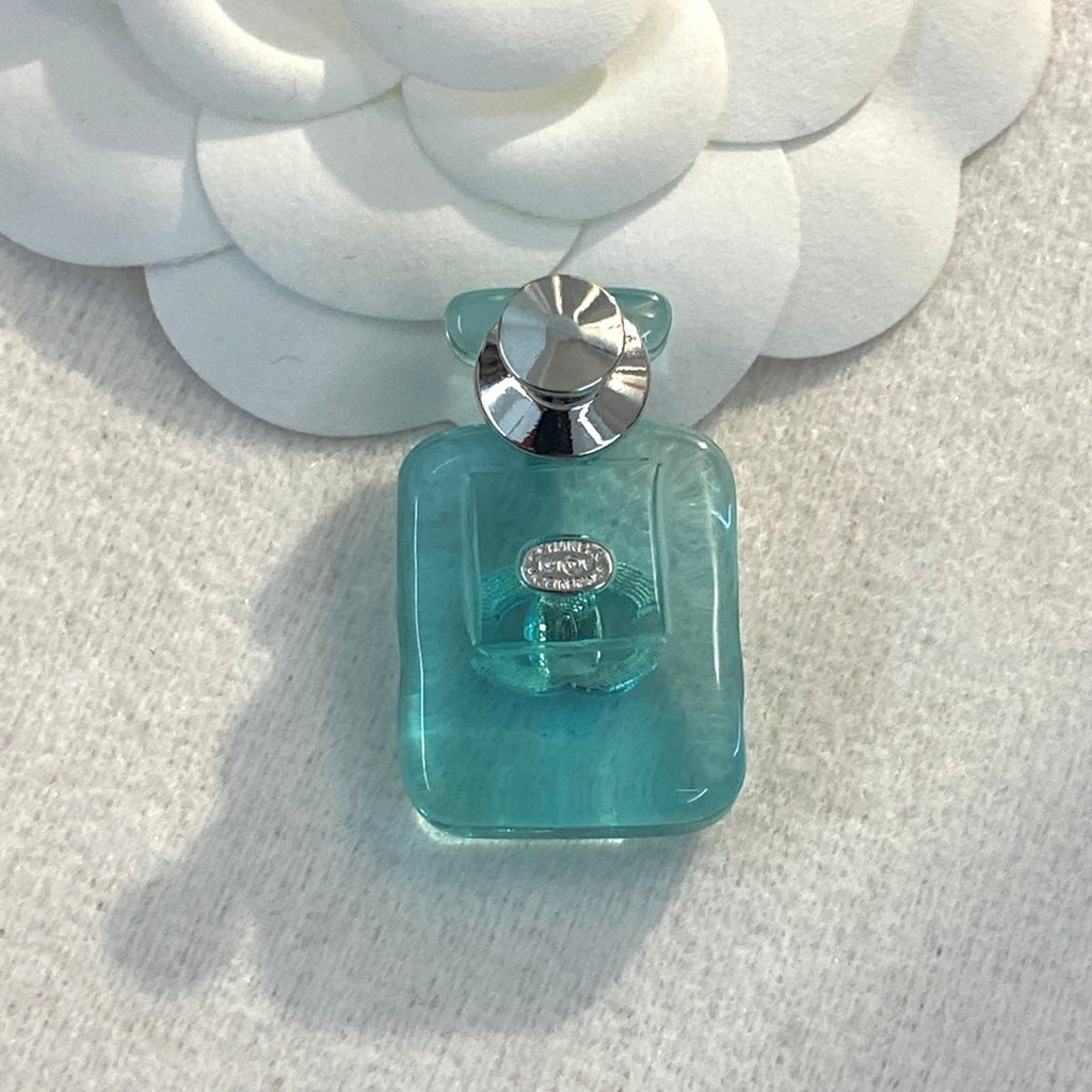 Chanel Perfume Color Bottle 18K Gold Brooch product image 3, provided for visual reference and product detail review