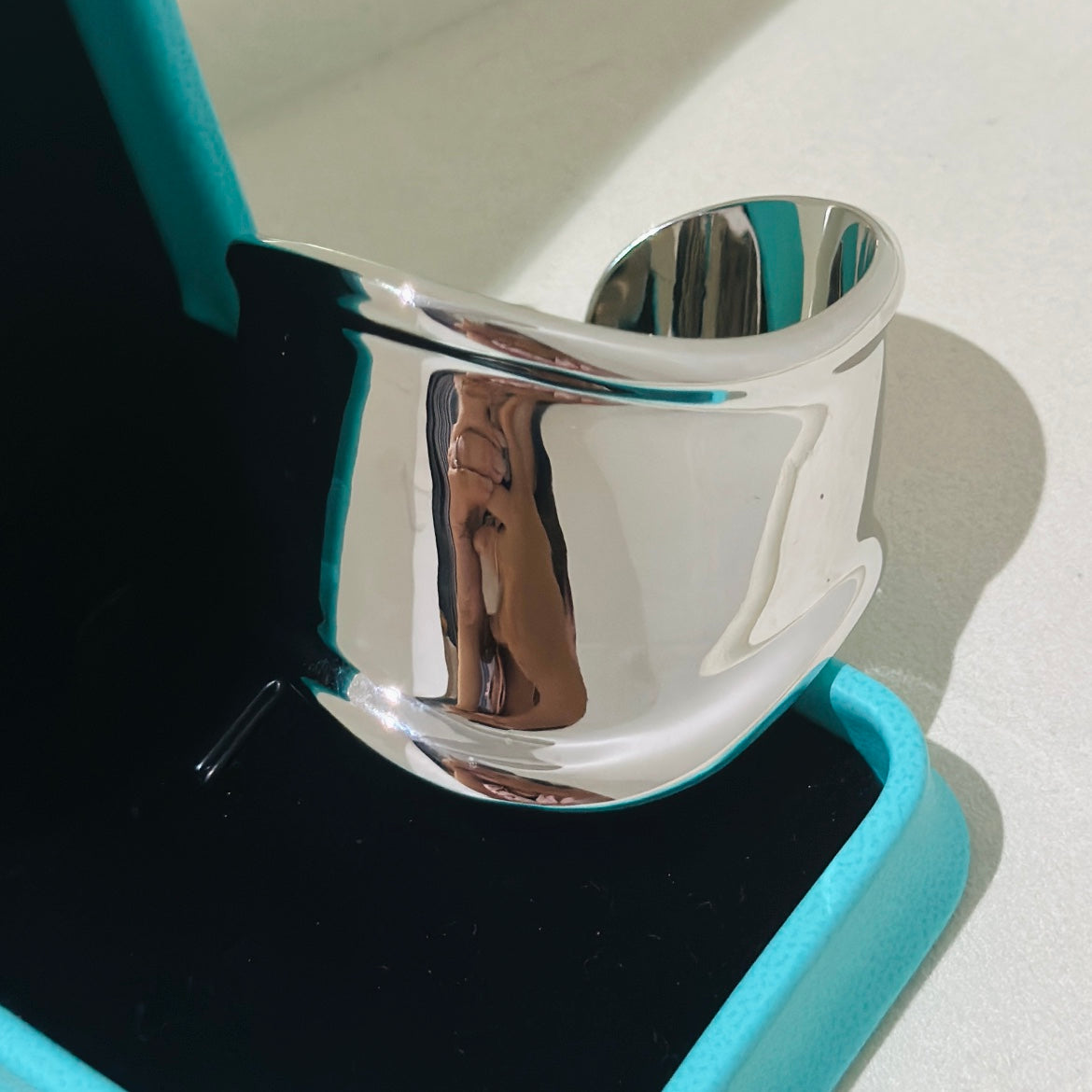 Elsa Peretti Medium Bone Cuff Bracelet product image 9, provided for visual reference and product detail review