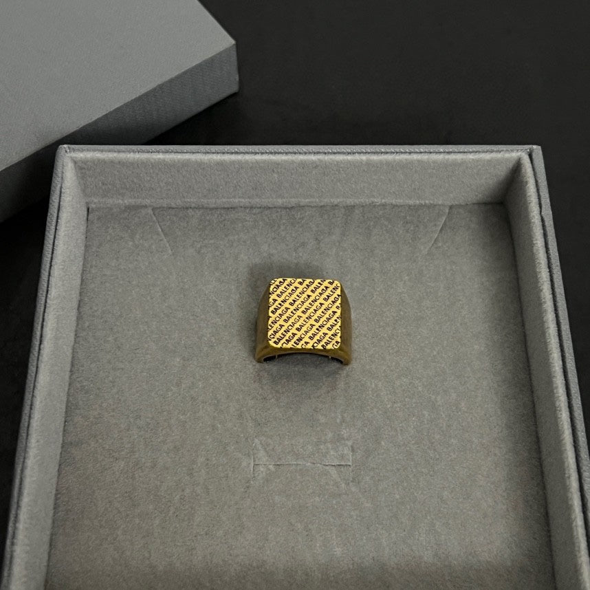 Balenciaga 18K Gold Ring product image 5, provided for visual reference and product detail review