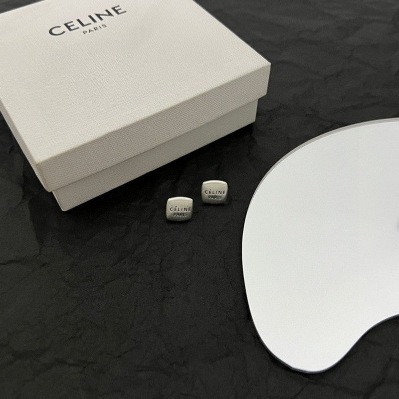 Celine 18K White Gold Earrings product image 5, provided for visual reference and product detail review