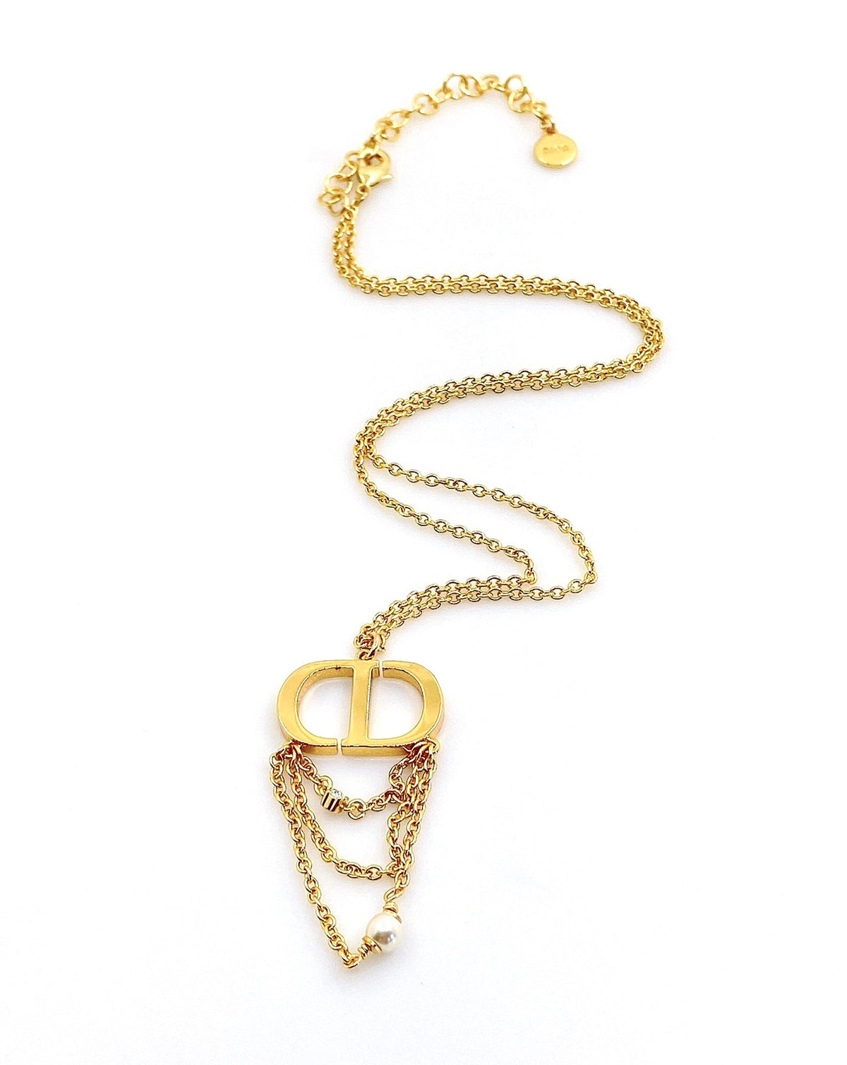 Dior Petit 18K Gold Necklace product image 2, provided for visual reference and product detail review