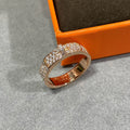 Hermes Collier De Chien Diamonds 18K Gold Ring product image 1, provided for visual reference and product detail review