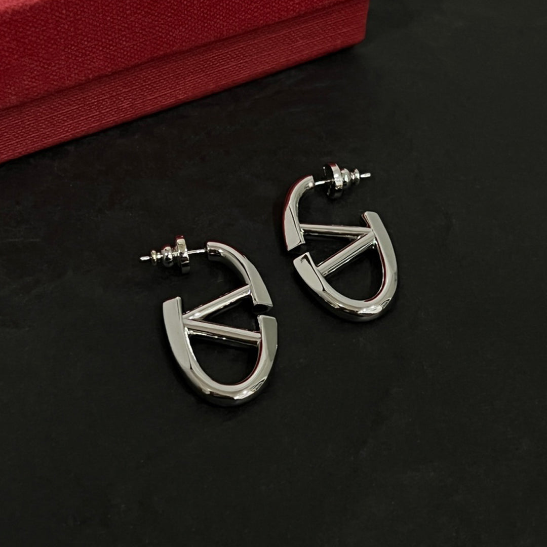 Valentino Gold 18K Gold Earrings product image 2, provided for visual reference and product detail review