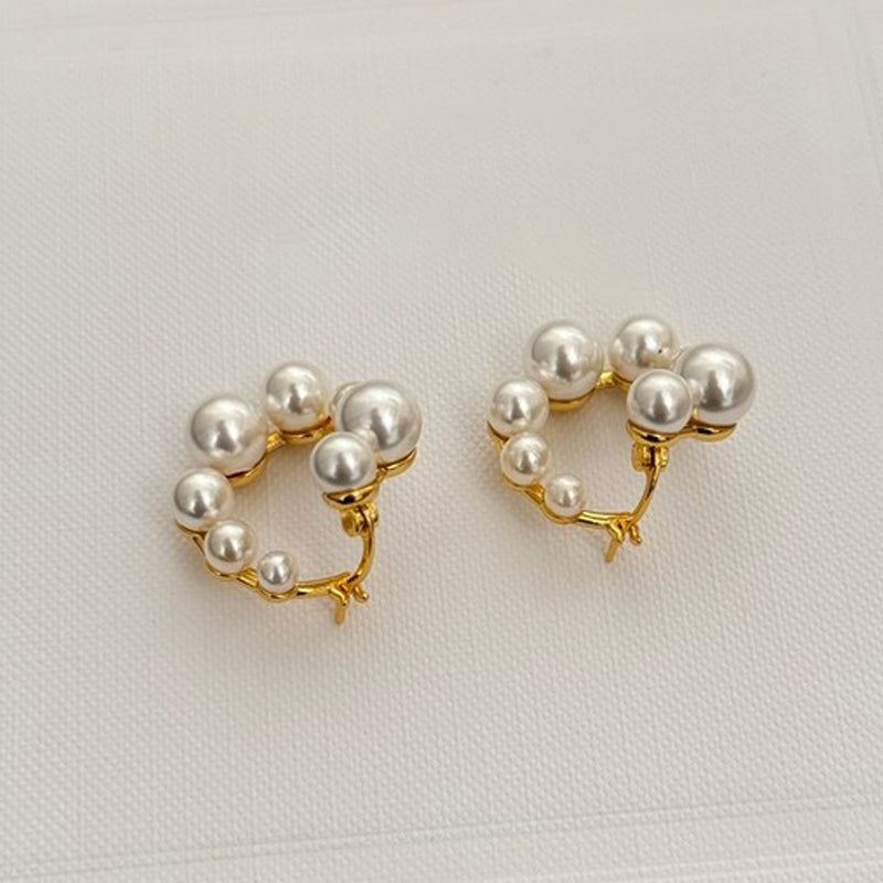 Celine Pearl 18K Gold Earrings product image 1, provided for visual reference and product detail review
