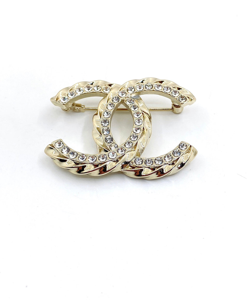 Chanel Diamonds 18K Gold Brooch product image 4, provided for visual reference and product detail review