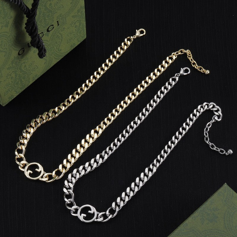 Gucci Double Chain 18K Gold Necklace product image 4, provided for visual reference and product detail review