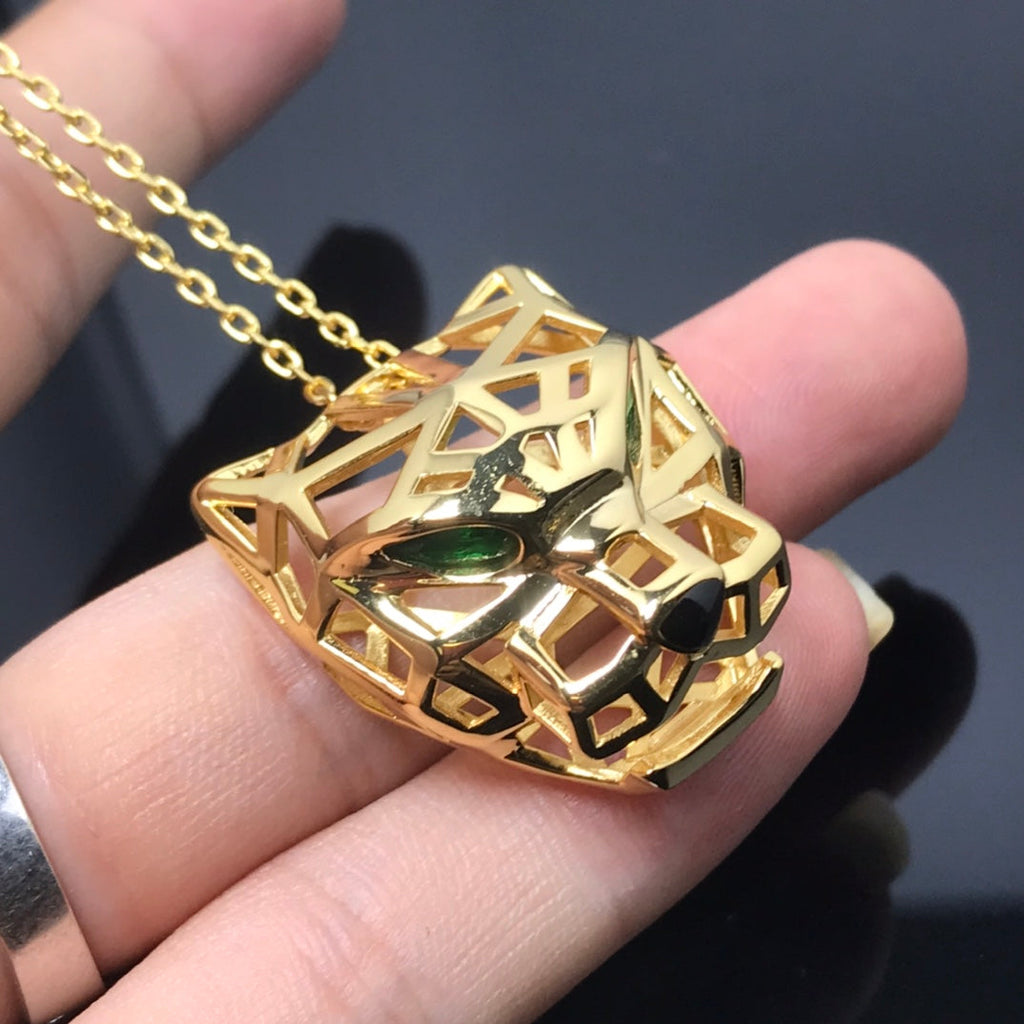 Panth ̈ ̈re De 18K Gold Necklace product image 3, provided for visual reference and product detail review
