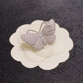 Chanel Full Diamond Butterfly 18K Gold Brooch product image 1, provided for visual reference and product detail review