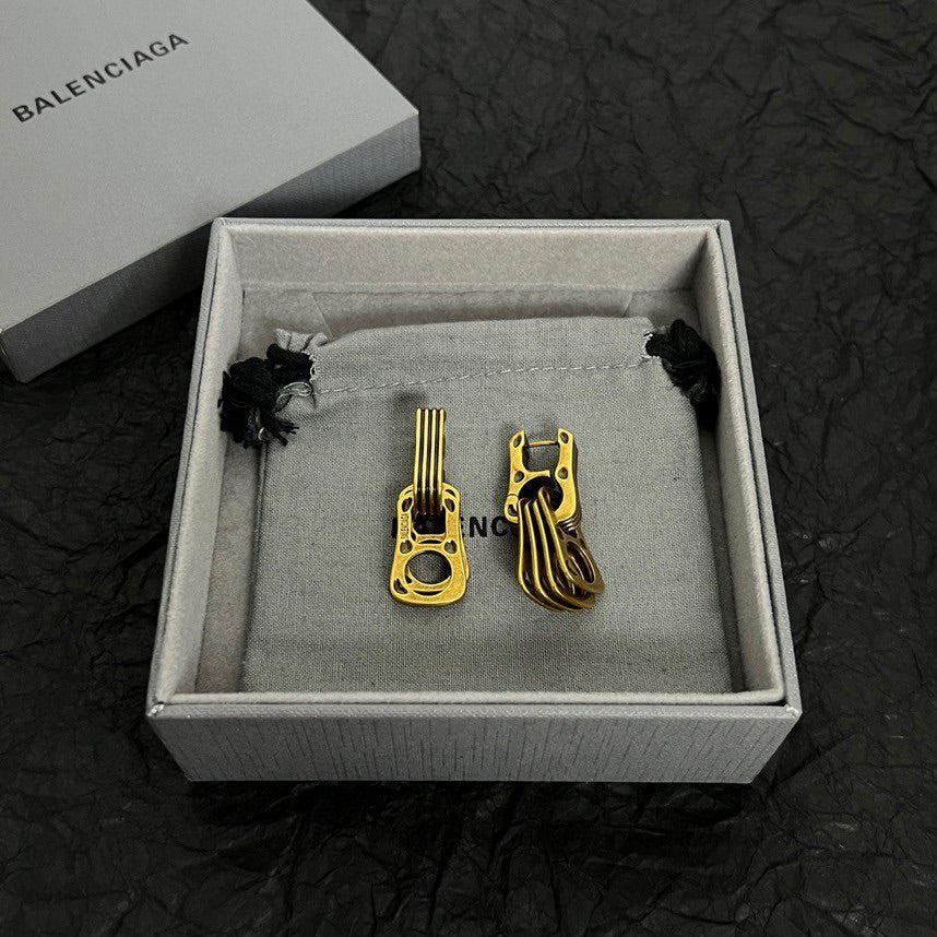 Balenciaga 18K Gold Earrings product image 3, provided for visual reference and product detail review