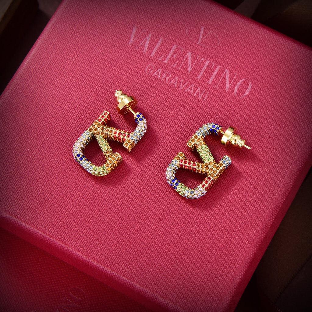 Valentino Valentino Signature 18K Gold Earrings product image 9, provided for visual reference and product detail review