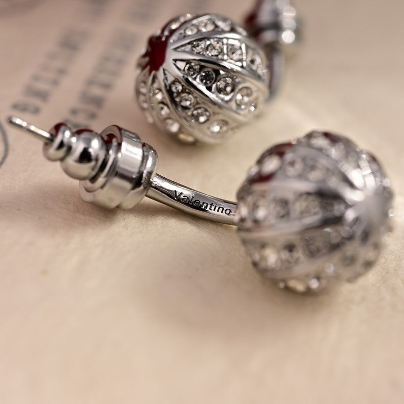 Valentino Diamond 18K Gold Earrings product image 5, provided for visual reference and product detail review