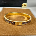 Louis Vuitton Leather 18K Gold Bracelet product image 1, provided for visual reference and product detail review