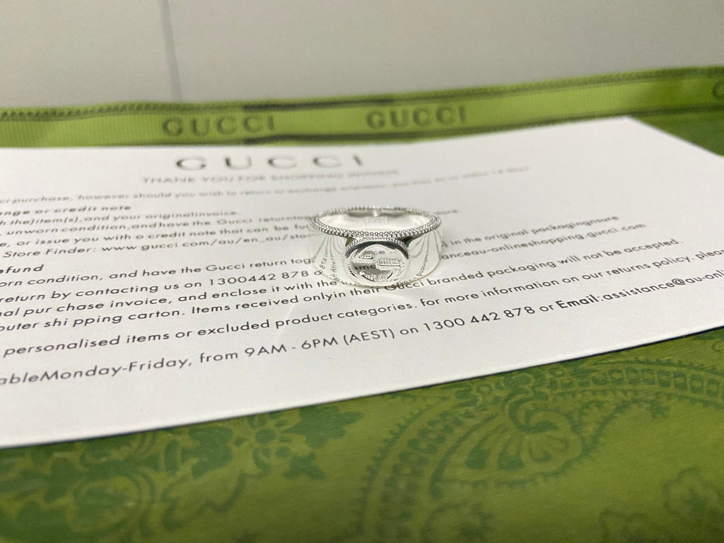 Double Gucci Interlocking Gucci Wide Ring product image 9, provided for visual reference and product detail review