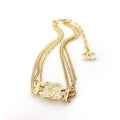 Chanel Chain Choker 18K Gold Necklace product image 1, provided for visual reference and product detail review