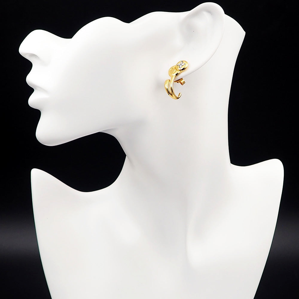 Louis Vuitton Symphony 18K Gold Earrings product image 2, provided for visual reference and product detail review