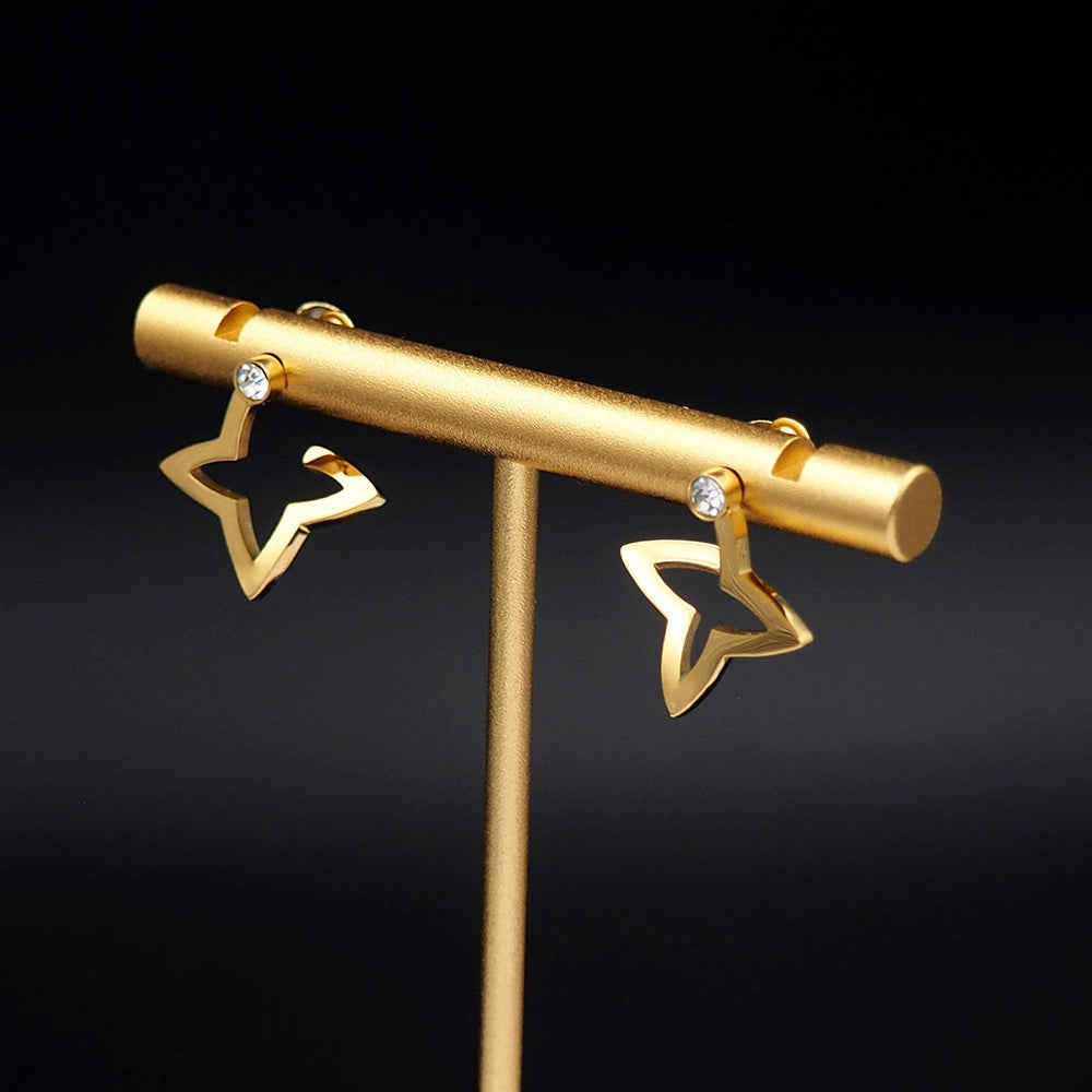 Louis Vuitton Blossom Mini Hoops 18K Gold Earrings product image 10, provided for visual reference and product detail review