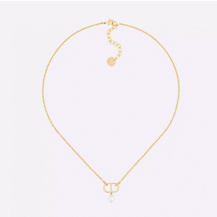Dior Petit Pearl 18K Gold Necklace product image 1, provided for visual reference and product detail review