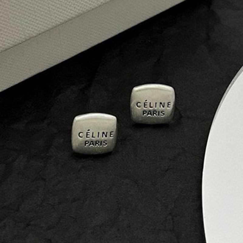 Celine 18K White Gold Earrings product image 1, provided for visual reference and product detail review