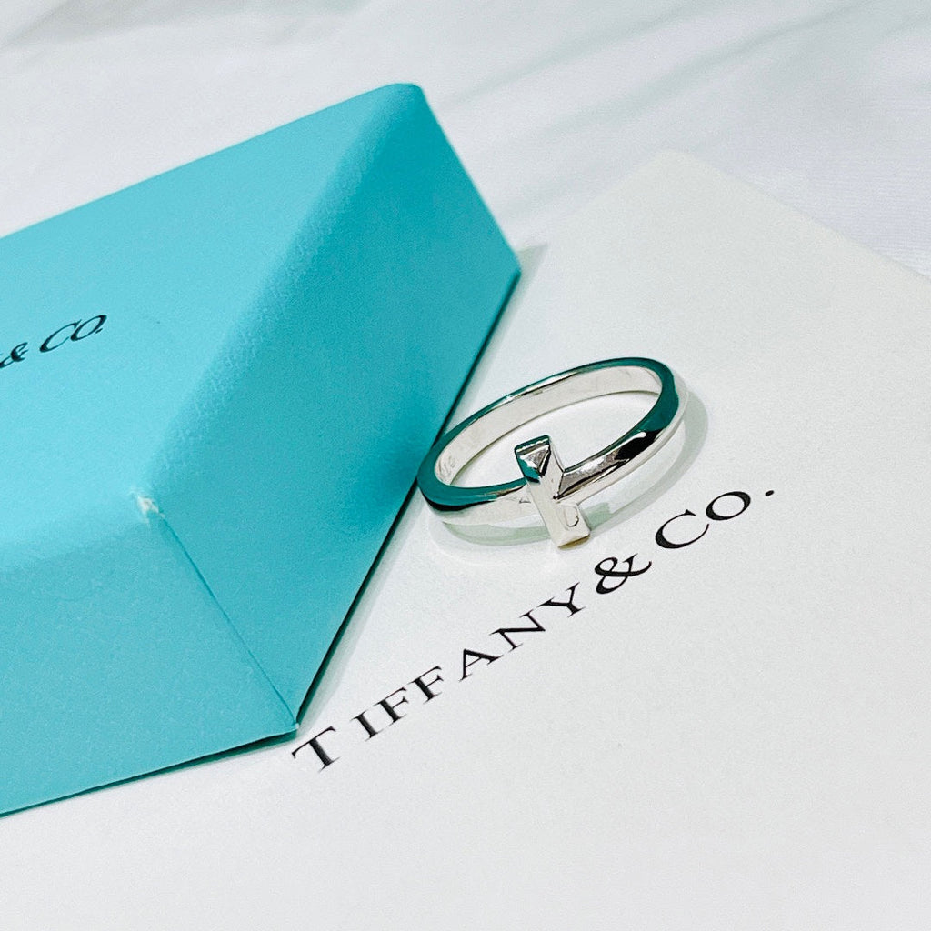 Tiffany T1 18K Gold Ring product image 6, provided for visual reference and product detail review