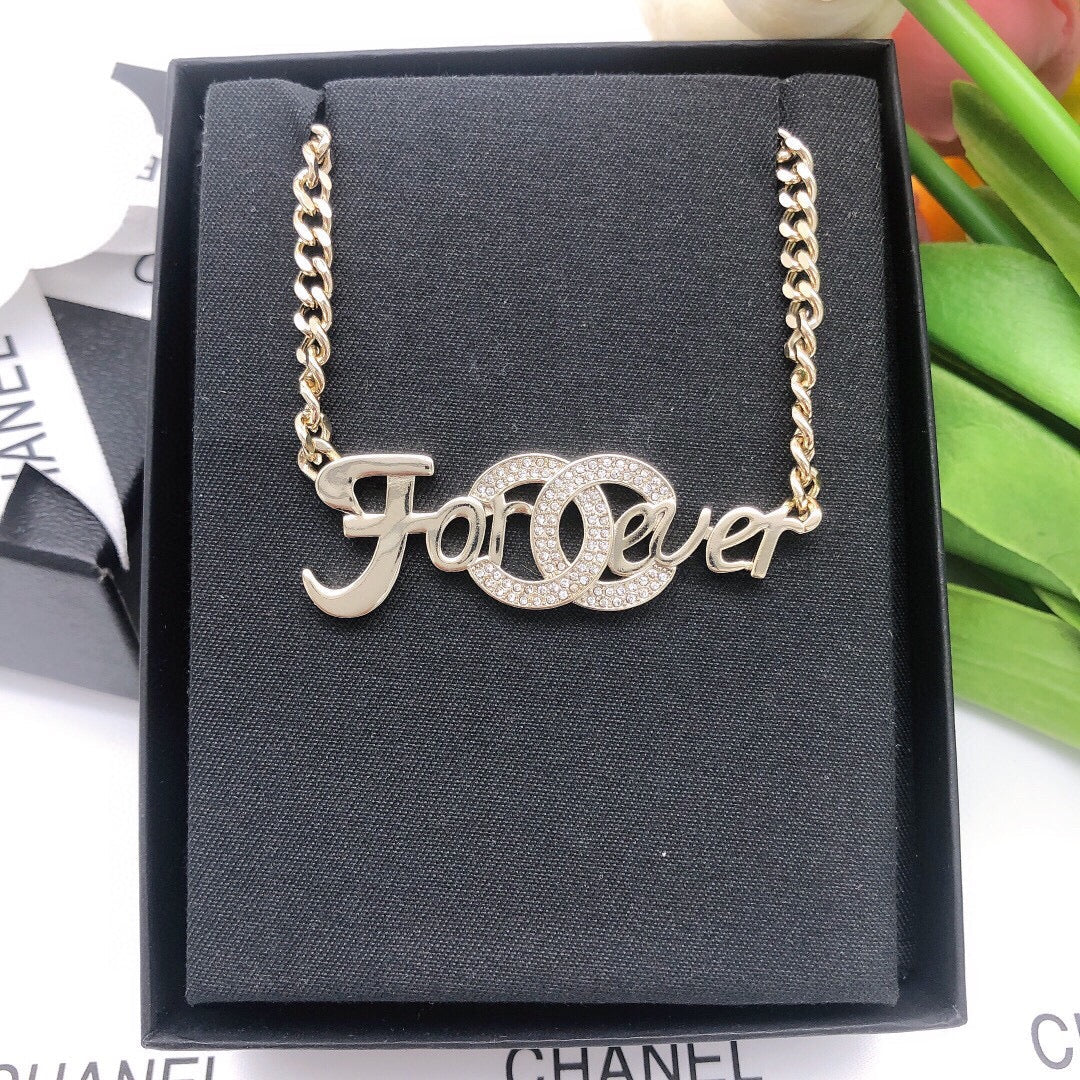 Chanel Forever 18K Gold Necklace product image 3, provided for visual reference and product detail review