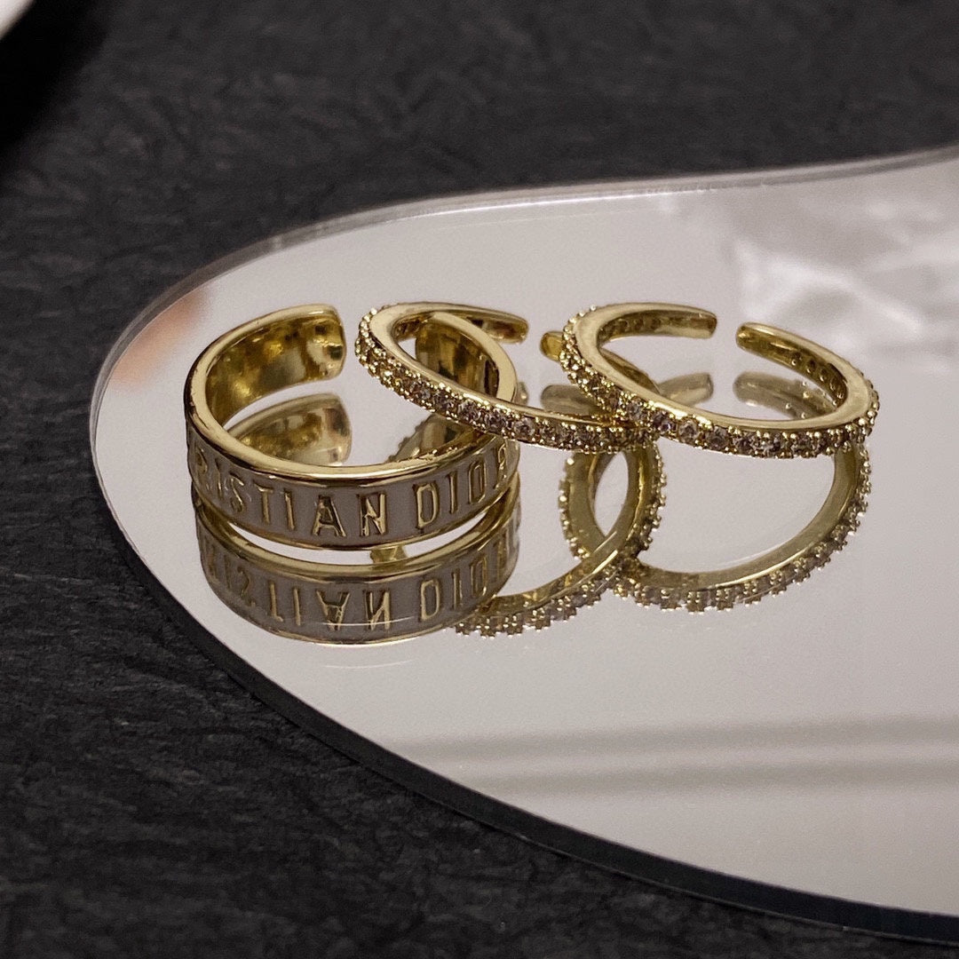Dior Code Ring 18K Gold Set product image 4, provided for visual reference and product detail review